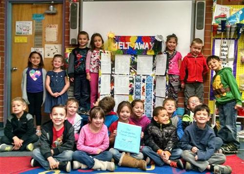 Science Project Class Photo 2016 